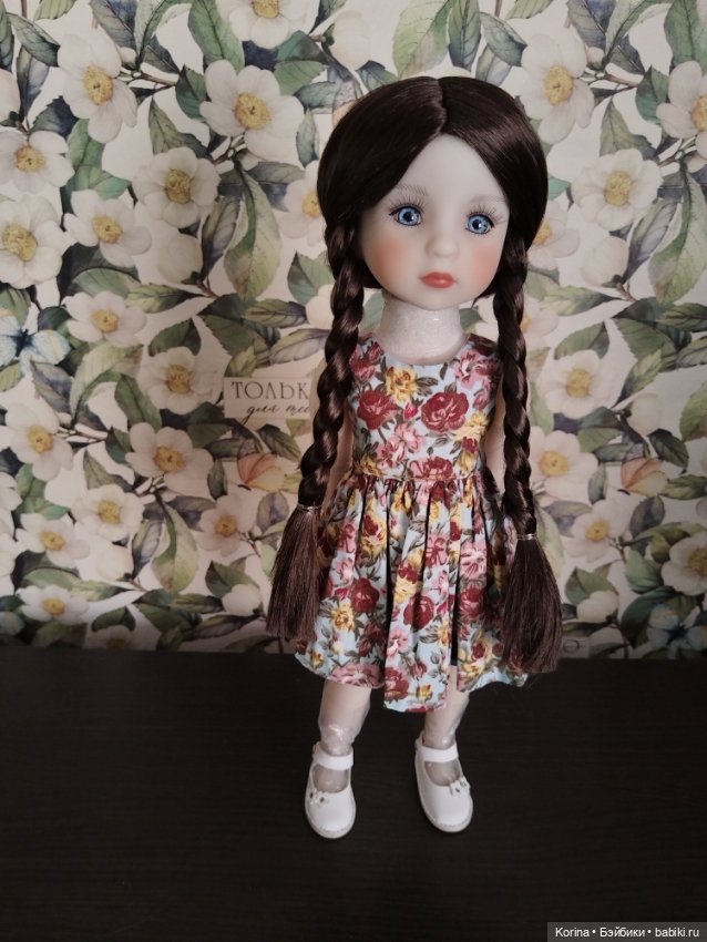 Парик р 9-10. Парик для Руби Ред и др куколок (фото 5)