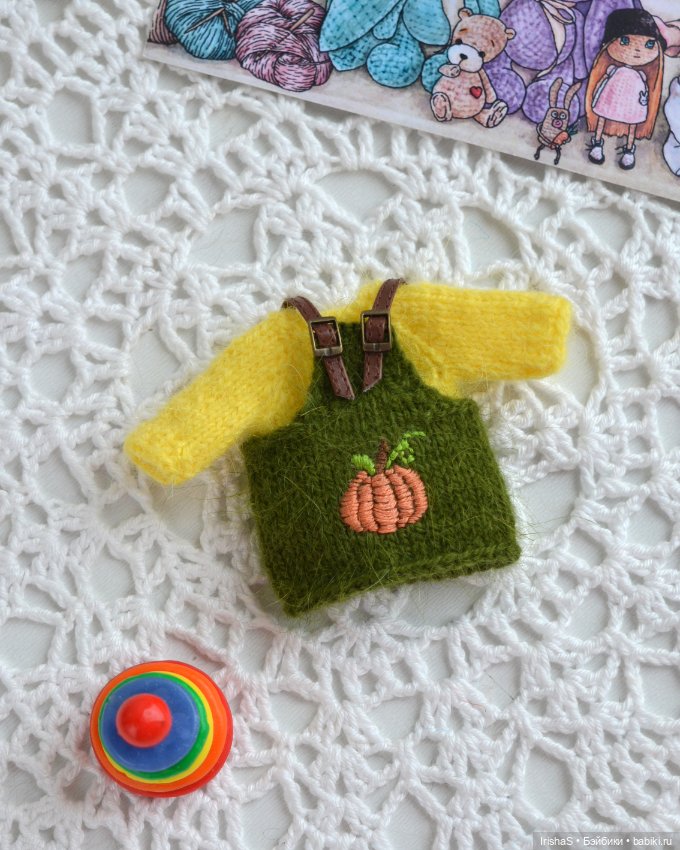 Одежда для малышей ob11 и кукол ростом 13см (фото 5)