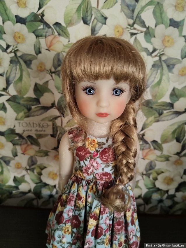 Парик р 8-9. Парик для Руби Ред и др куколок