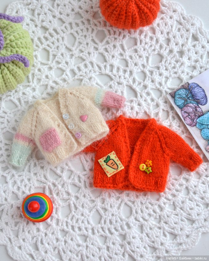 Одежда для малышей ob11 и кукол ростом 13см (фото 6)