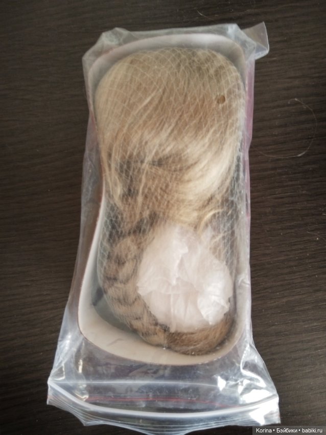 Парик р 8-9. Парик для Руби Ред и др куколок (фото 6)