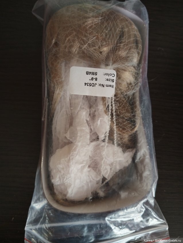 Парик р 8-9. Парик для Руби Ред и др куколок (фото 7)
