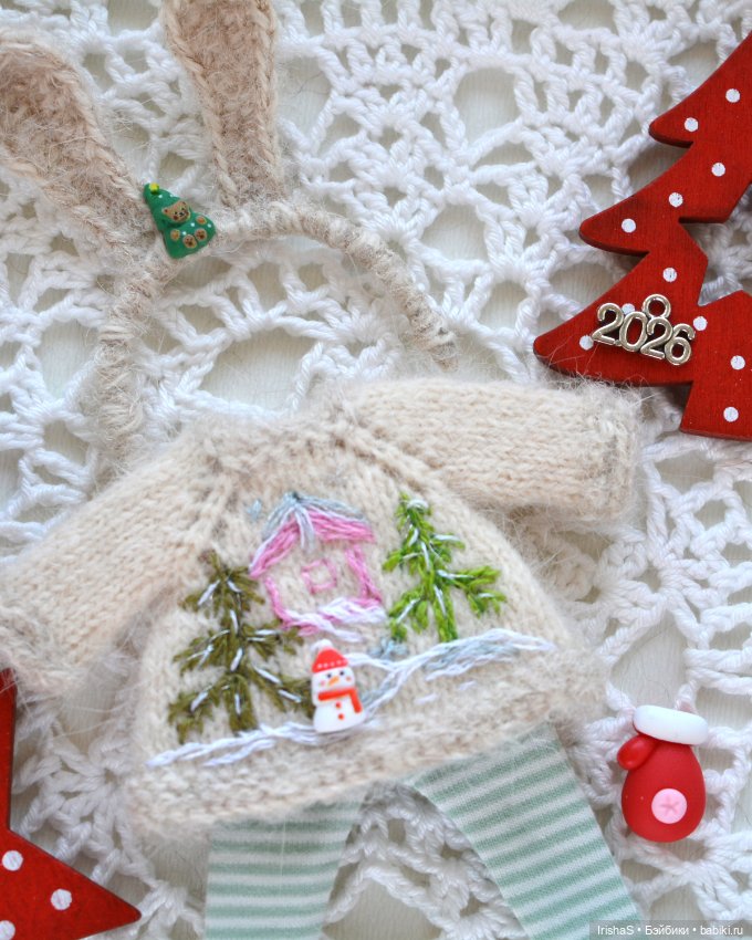 Одежда для малышей ob11 и кукол ростом 13см (фото 7)