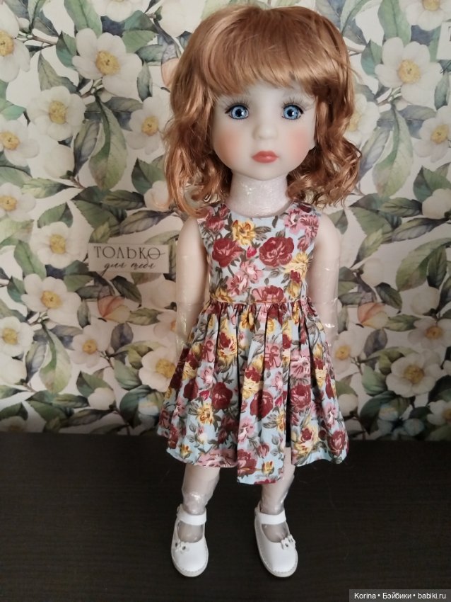 Парик р 9-10. Парик для Руби Ред и др куколок (фото 7)