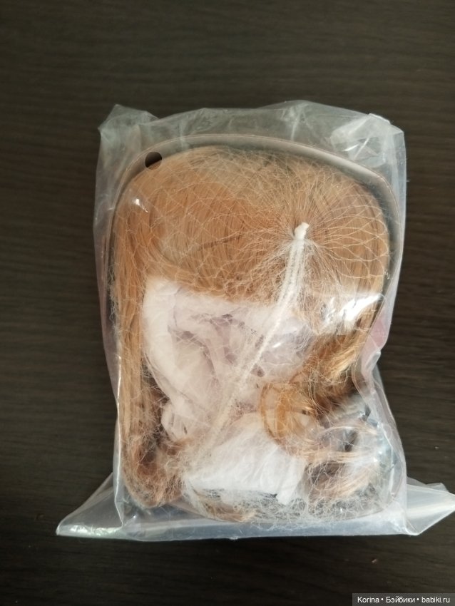 Парик р 9-10. Парик для Руби Ред и др куколок (фото 3)