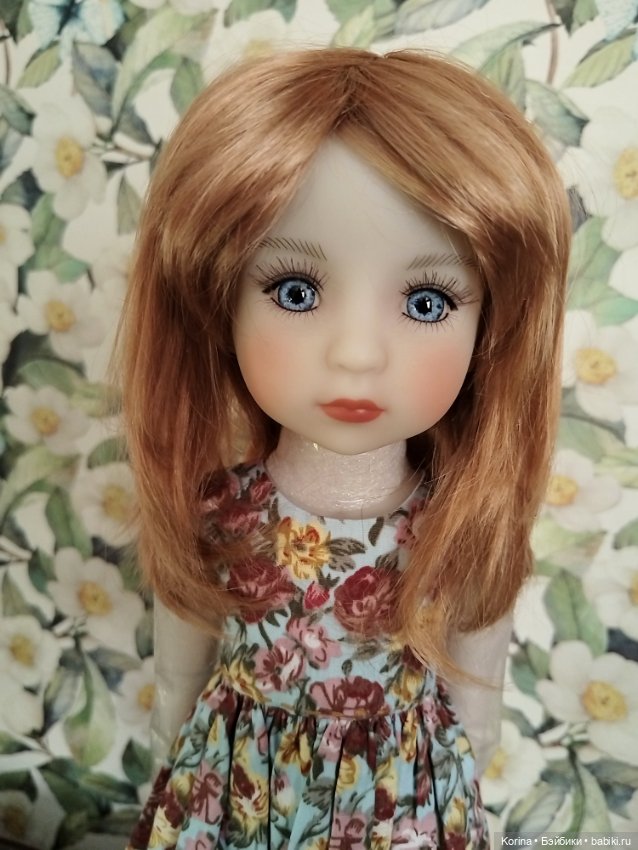 Парик р 9-10. Парик для Руби Ред и др куколок (фото 2)