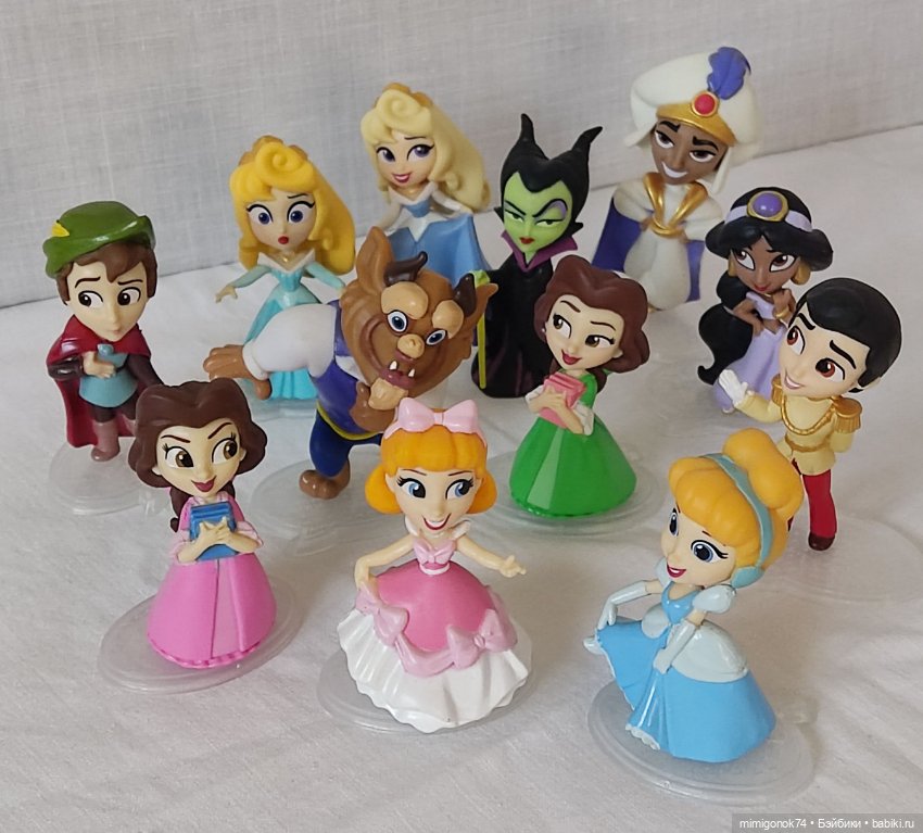 Лот фигурок Disney princess comics(12 шт) №1 от Хасбро (фото 2)