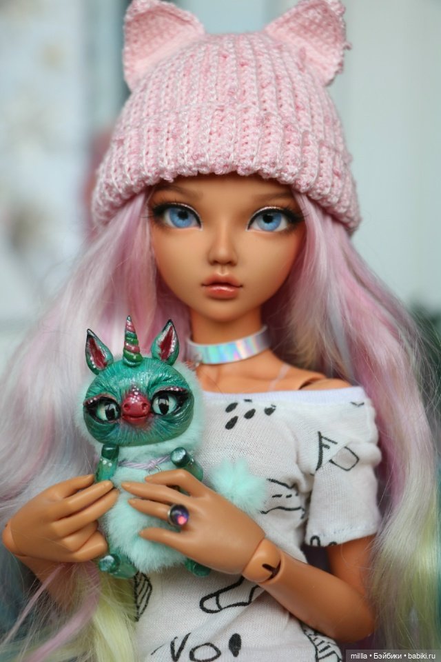 Игрушка ручной работы единорог (фото 8)