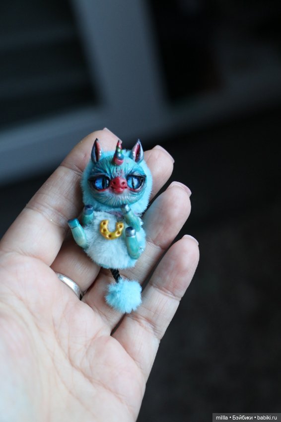 Игрушка ручной работы единорог