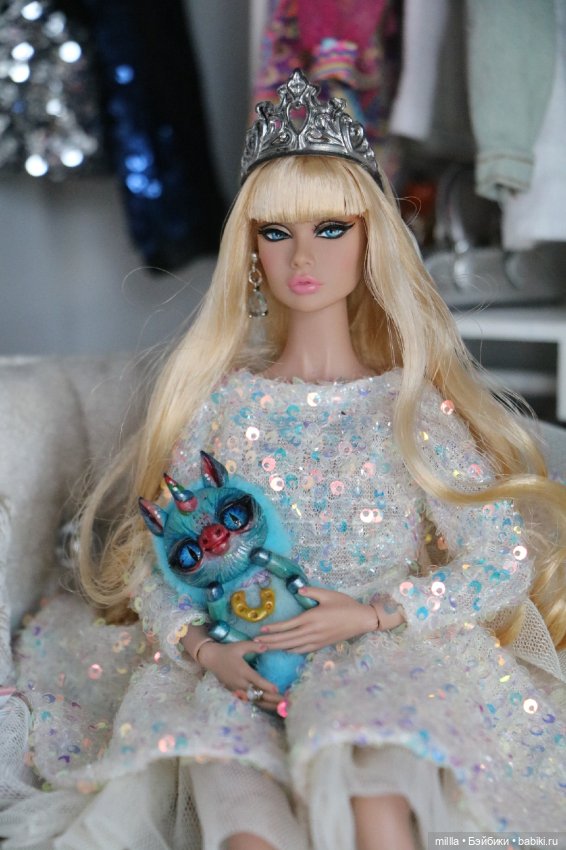 Игрушка ручной работы единорог (фото 6)