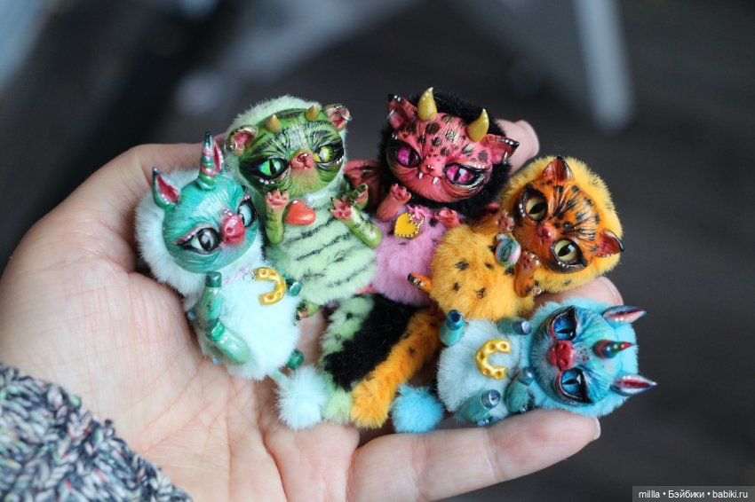 Игрушка ручной работы единорог (фото 7)