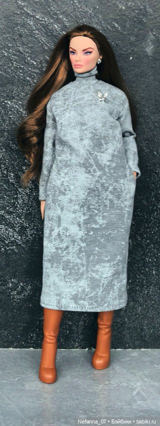Платье для пышки Барби — Одежда для кукол (фото 2)
