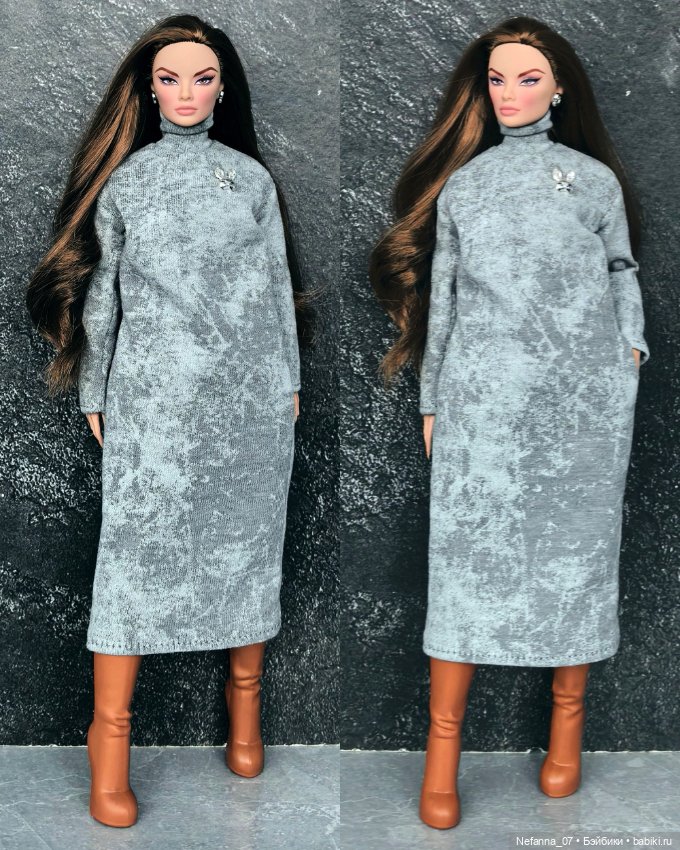 Платье для пышки Барби — Одежда для кукол