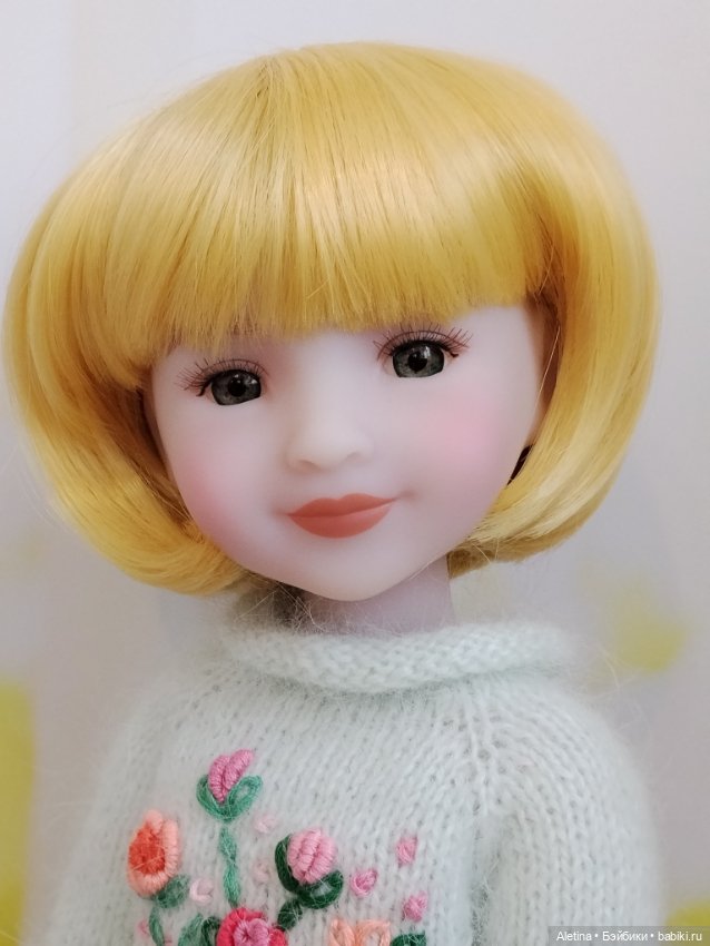 Парик 8-9 — Парики и волосы (мохер) для кукол (фото 2)