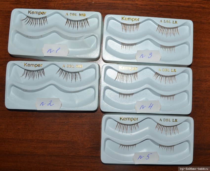 Ресницы для кукол,разные,много