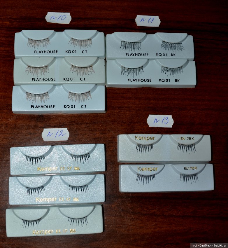 Ресницы для кукол,разные,много (фото 6)