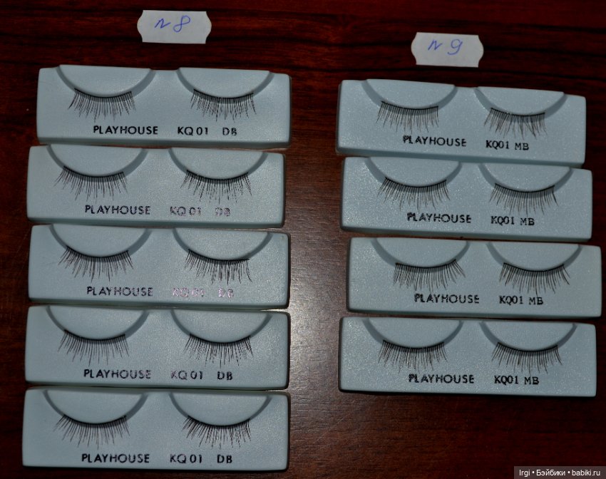 Ресницы для кукол,разные,много (фото 4)
