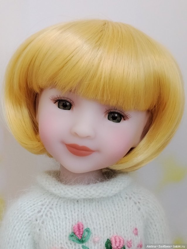 Парик 8-9 — Парики и волосы (мохер) для кукол