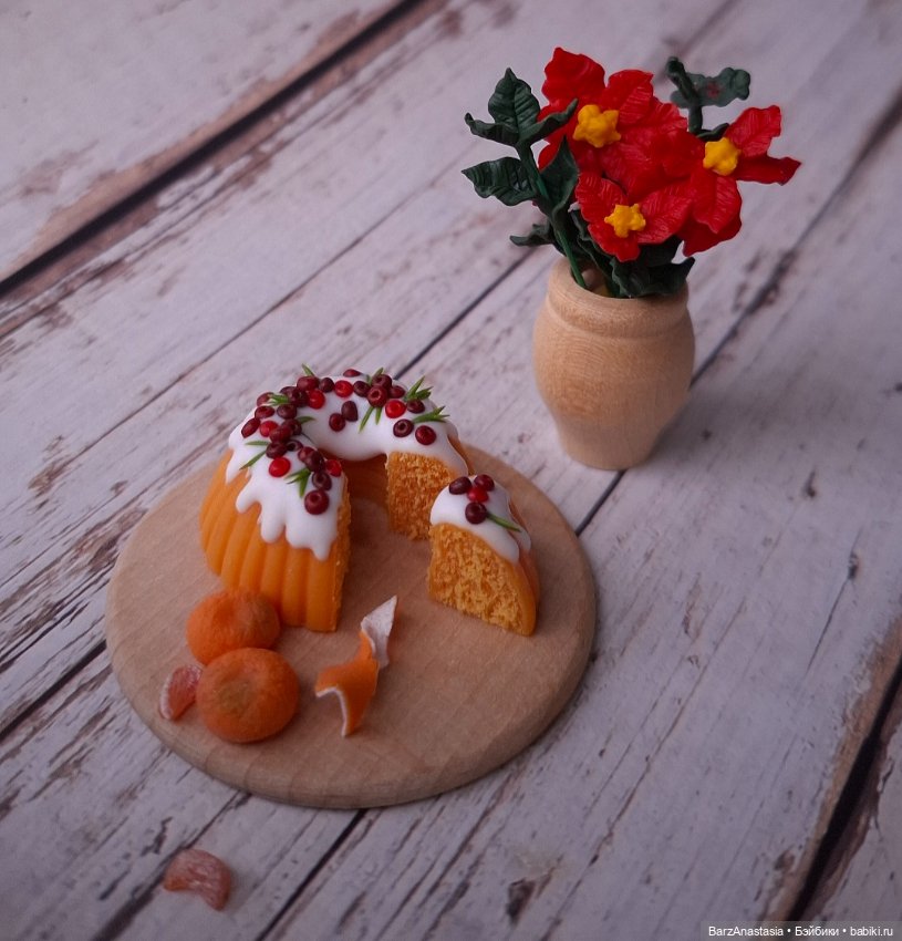 Рождественские кексы — Миниатюра для кукол (фото 3)