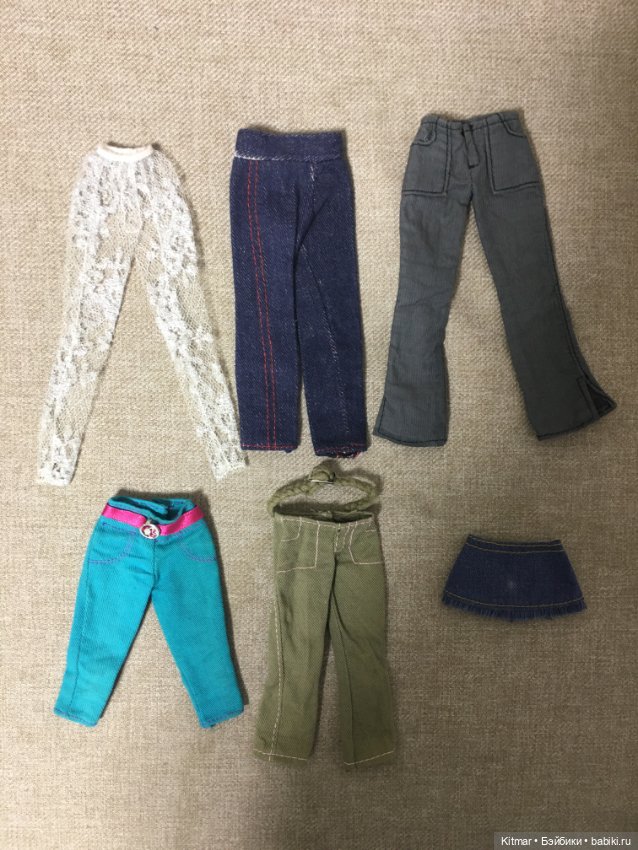 Лот винтажной одежды для Барби (фото 5)