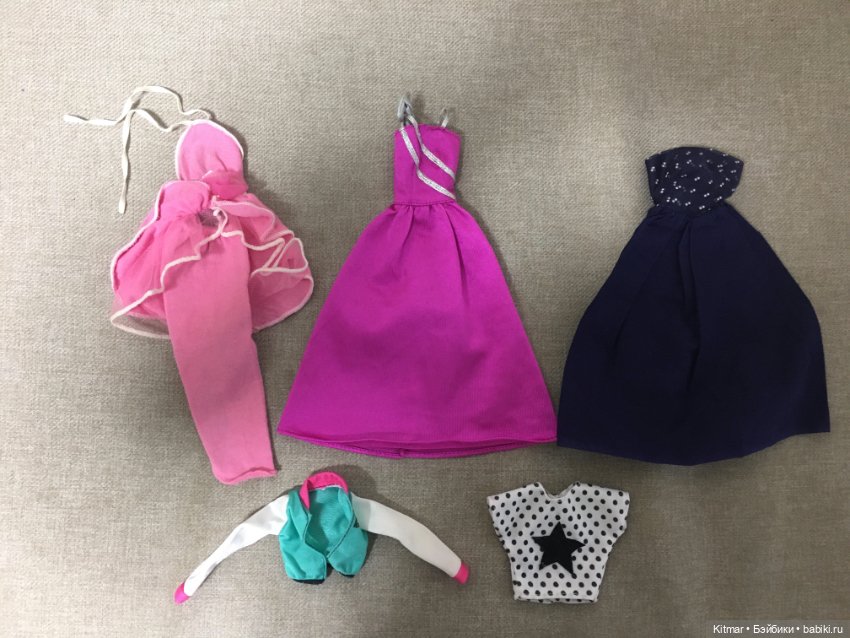 Лот винтажной одежды для Барби (фото 7)