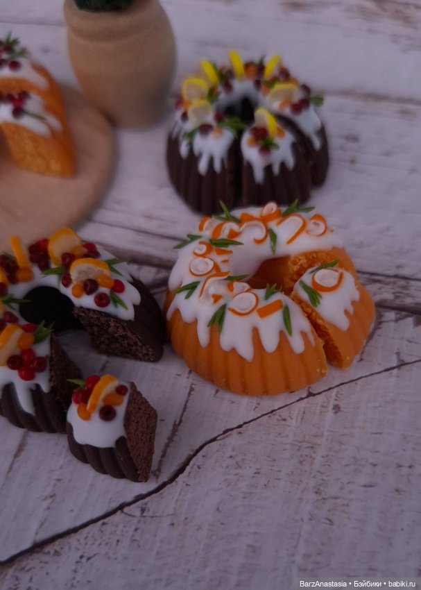 Рождественские кексы — Миниатюра для кукол (фото 2)