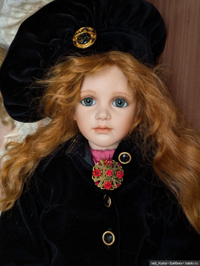 Фарфоровая кукла ручной работы Jane Zidjunas