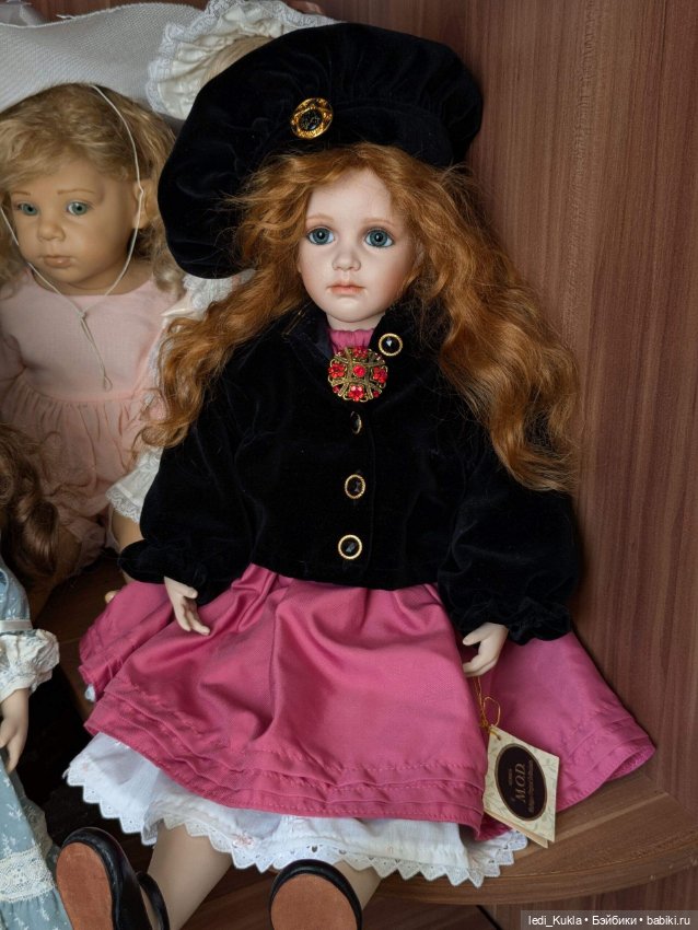Фарфоровая кукла ручной работы Jane Zidjunas (фото 2)