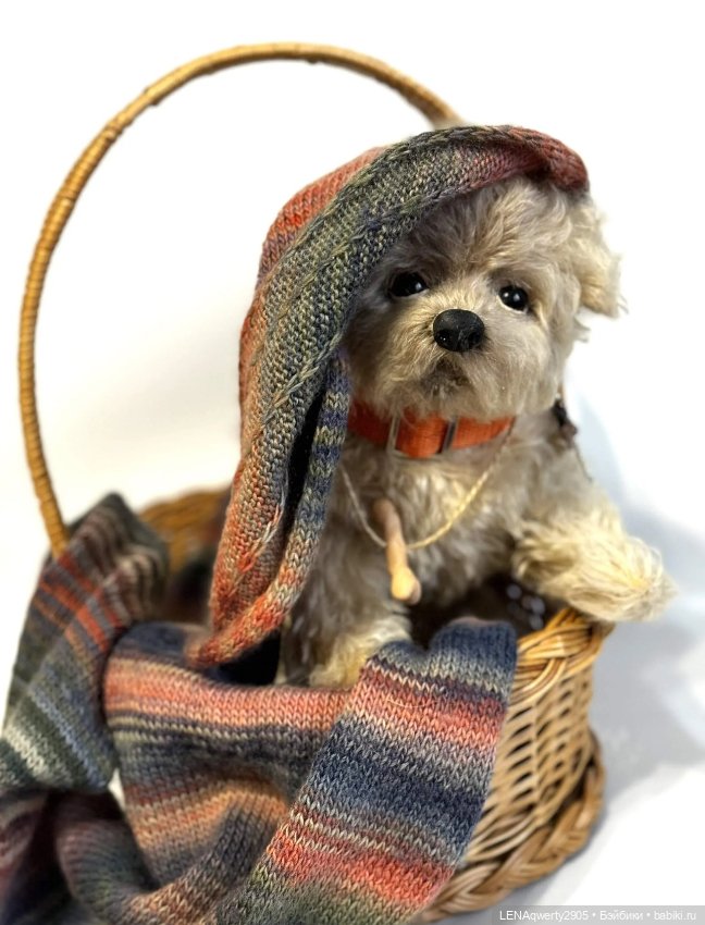 Скелетная игрушка Щенок мальтипу (фото 7)