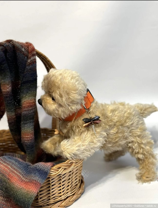 Скелетная игрушка Щенок мальтипу (фото 6)