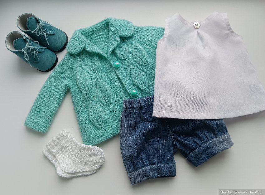 Комплект одежды с обувью "Бирюзовый" (фото 8)