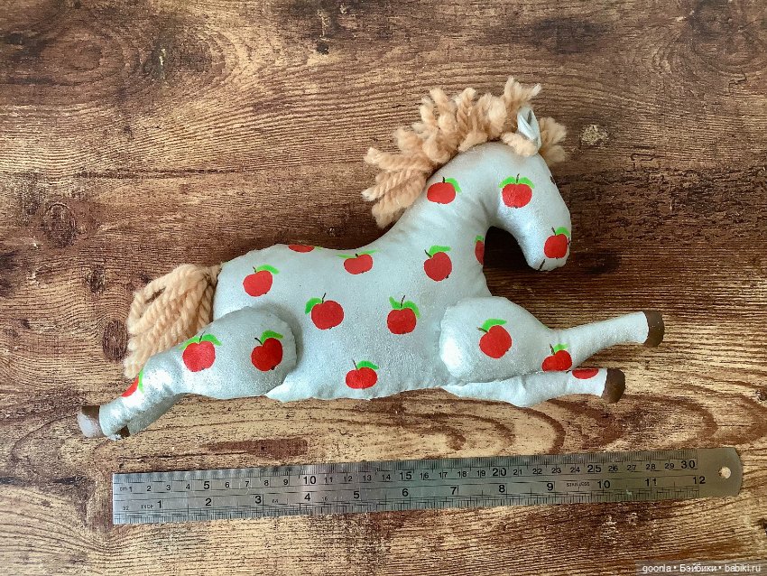 Конь в яблоко — Авторские игрушки (фото 2)