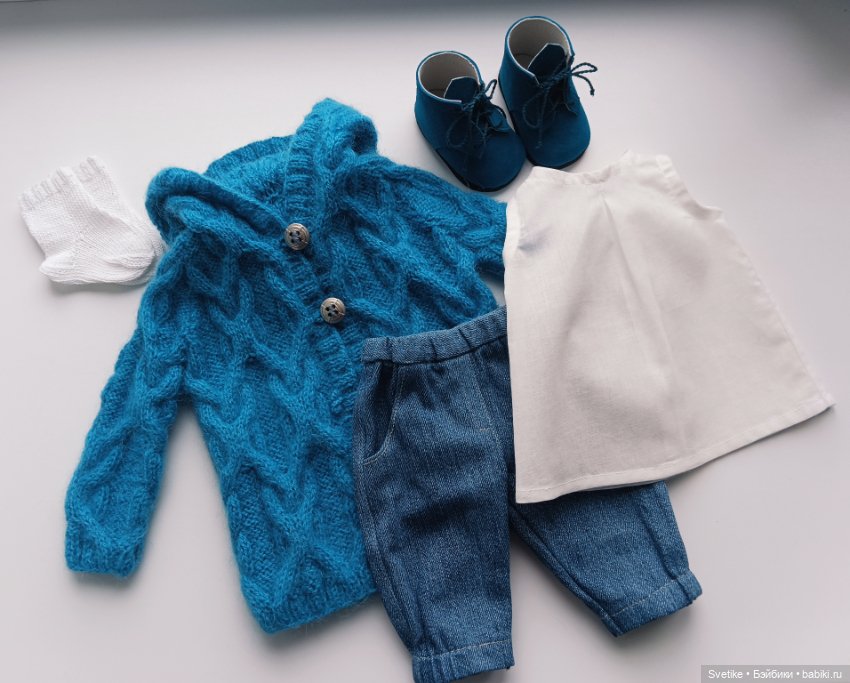 Комплект одежды с обувью "Лазурный" (фото 8)