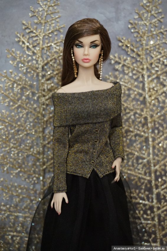 Кофта и юбка для куклы Poppy Parker (фото 4)