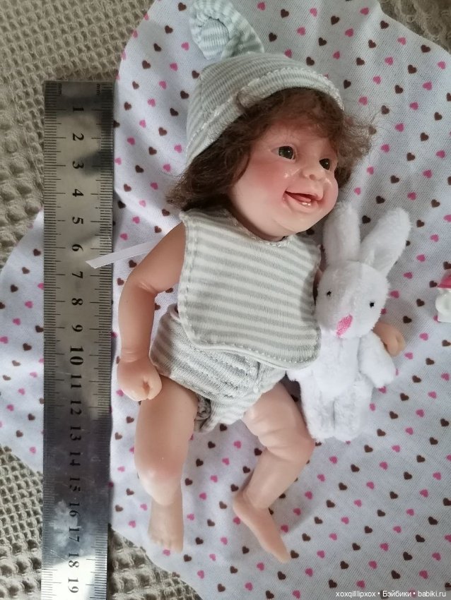Силиконовая малышка 17 см (фото 6)