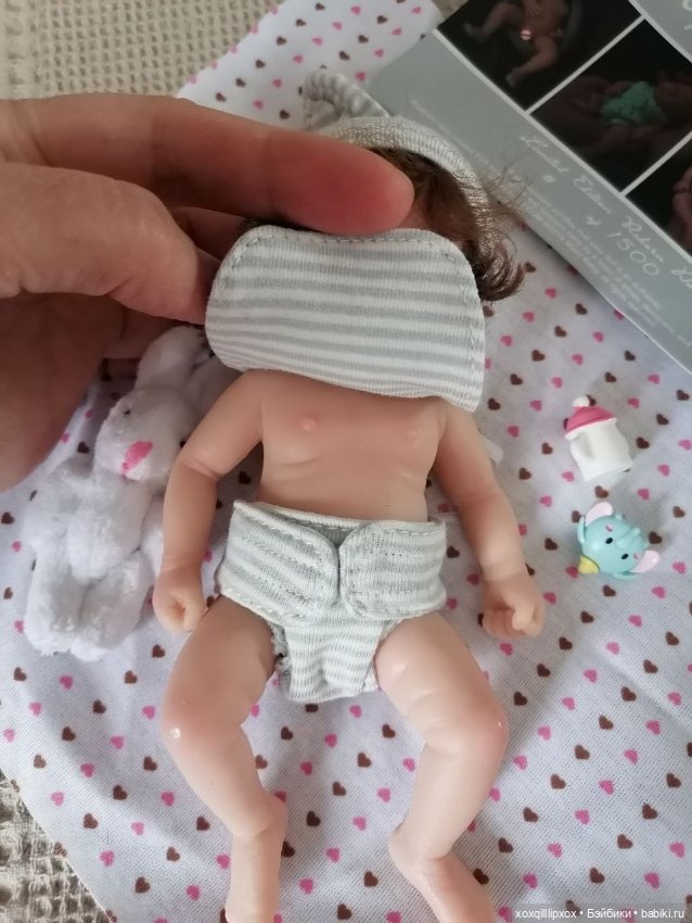 Силиконовая малышка 17 см (фото 3)