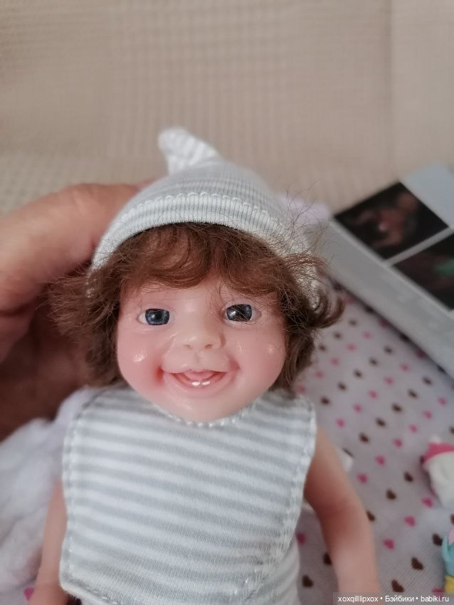 Силиконовая малышка 17 см