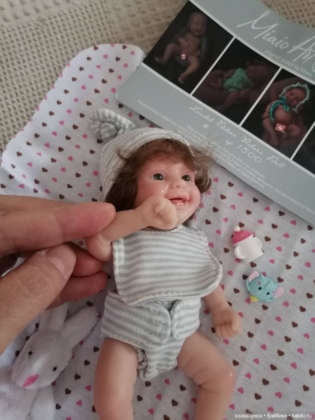 Силиконовая малышка 17 см (фото 2)