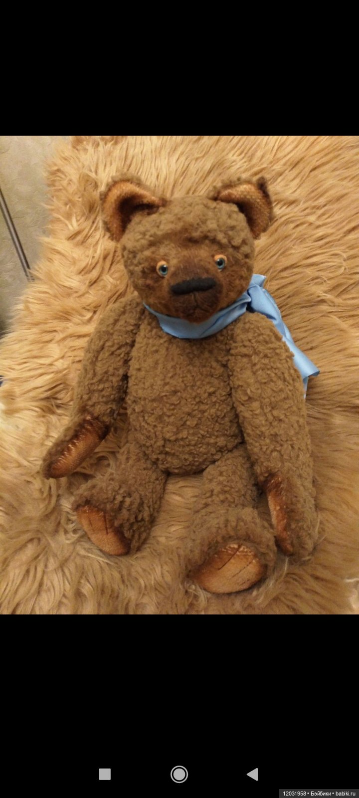 Мишка Тедди — Авторские игрушки (фото 7)