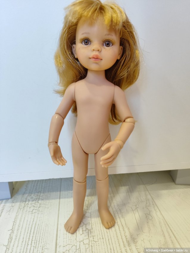 Кукла Паола Рейна на шарнирном теле