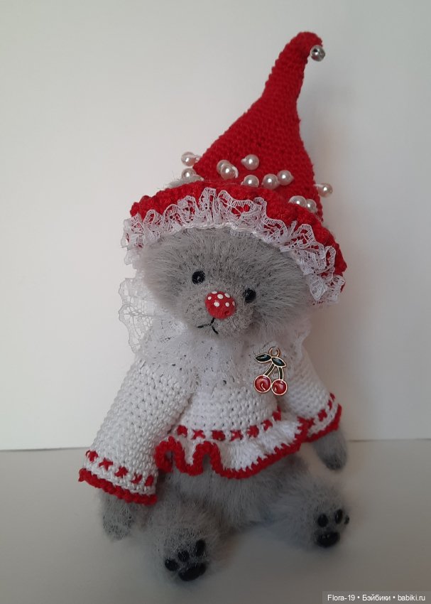 Тедди мухоморчик — Авторские игрушки