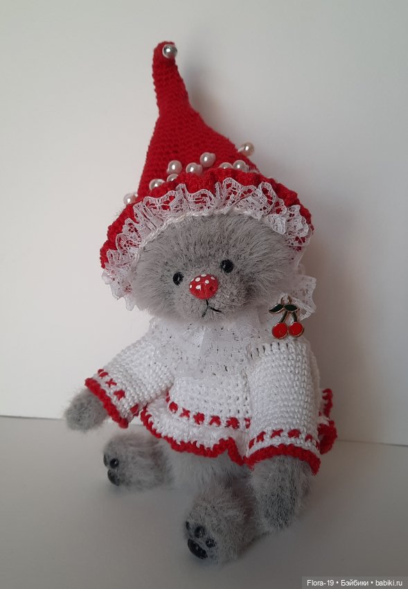 Тедди мухоморчик — Авторские игрушки (фото 7)