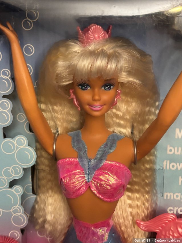 Mattel Barbie Bubbling Mermaid (1996 год) (фото 2)