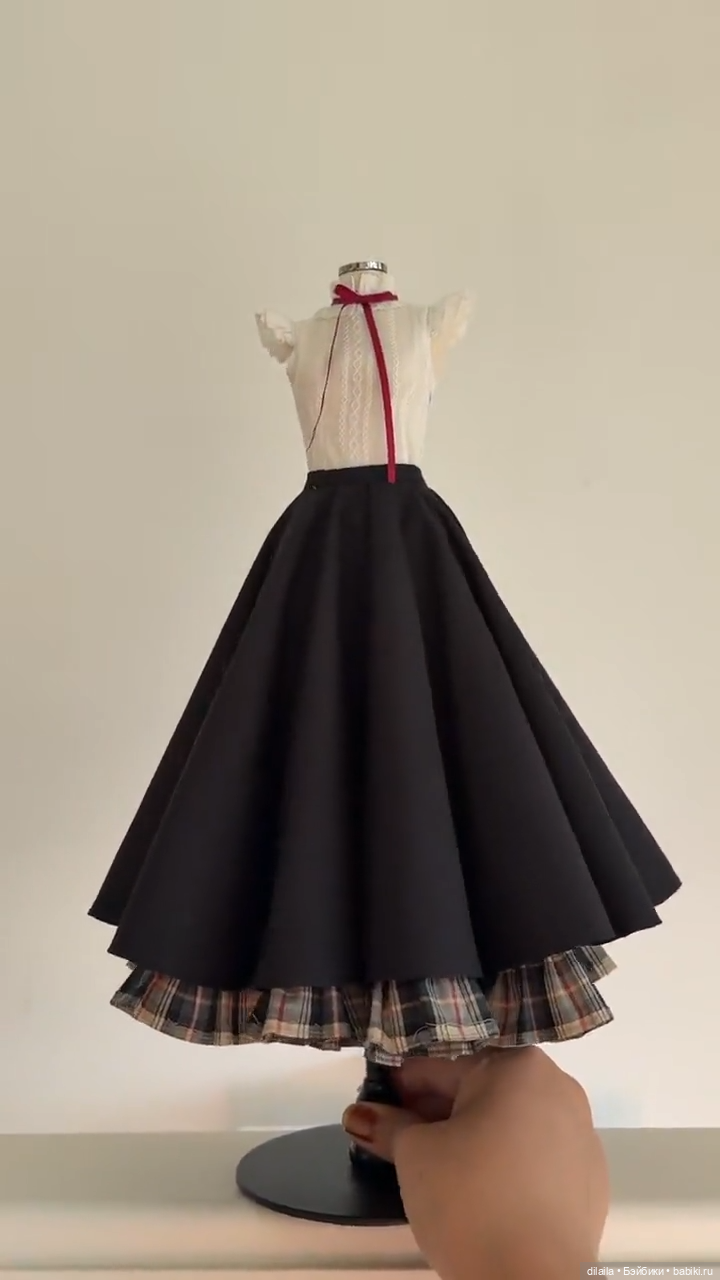 Выкройка в формате PDF для куклы 1/4 BJD (40-48 см) в натуральную величину + МК (фото 2)