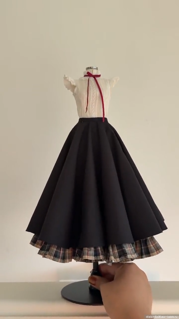 Выкройка в формате PDF для куклы 1/4 BJD (40-48 см) в натуральную величину + МК (фото 5)