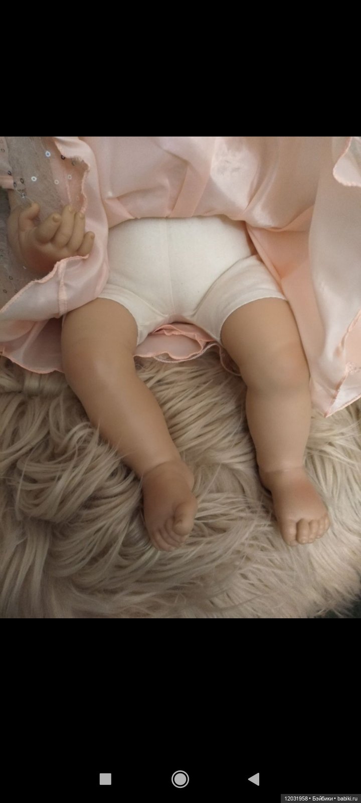 Милый ангелочек, коллекционная кукла (фото 6)