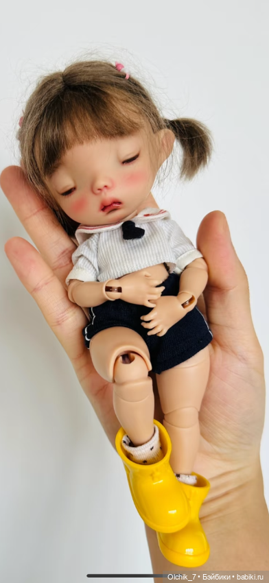 Jacoosun Rou sleeping — Шарнирные куклы (не BJD) (фото 2)