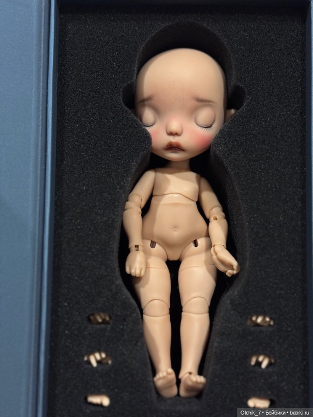 Jacoosun Rou sleeping — Шарнирные куклы (не BJD) (фото 4)