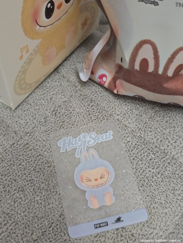 Лабубу Labubu Have a seat - Hehe (фото 3)
