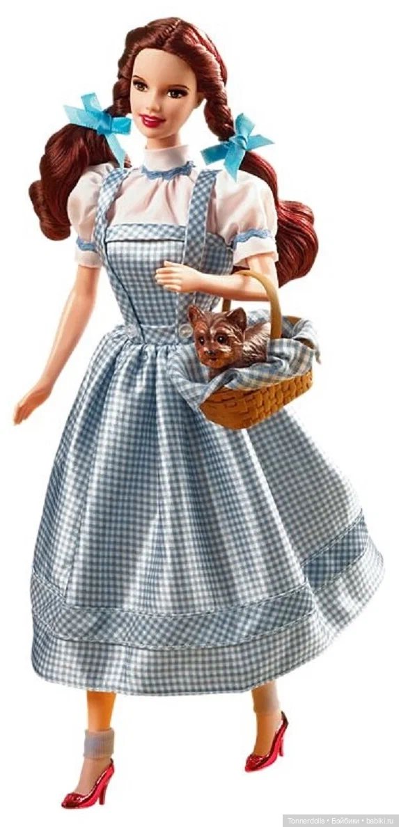 Набор Барби 4 куклы Barbie WIZARD OF OZ Волшебник из страны Оз Dorothy Pink Label 2006 (фото 3)